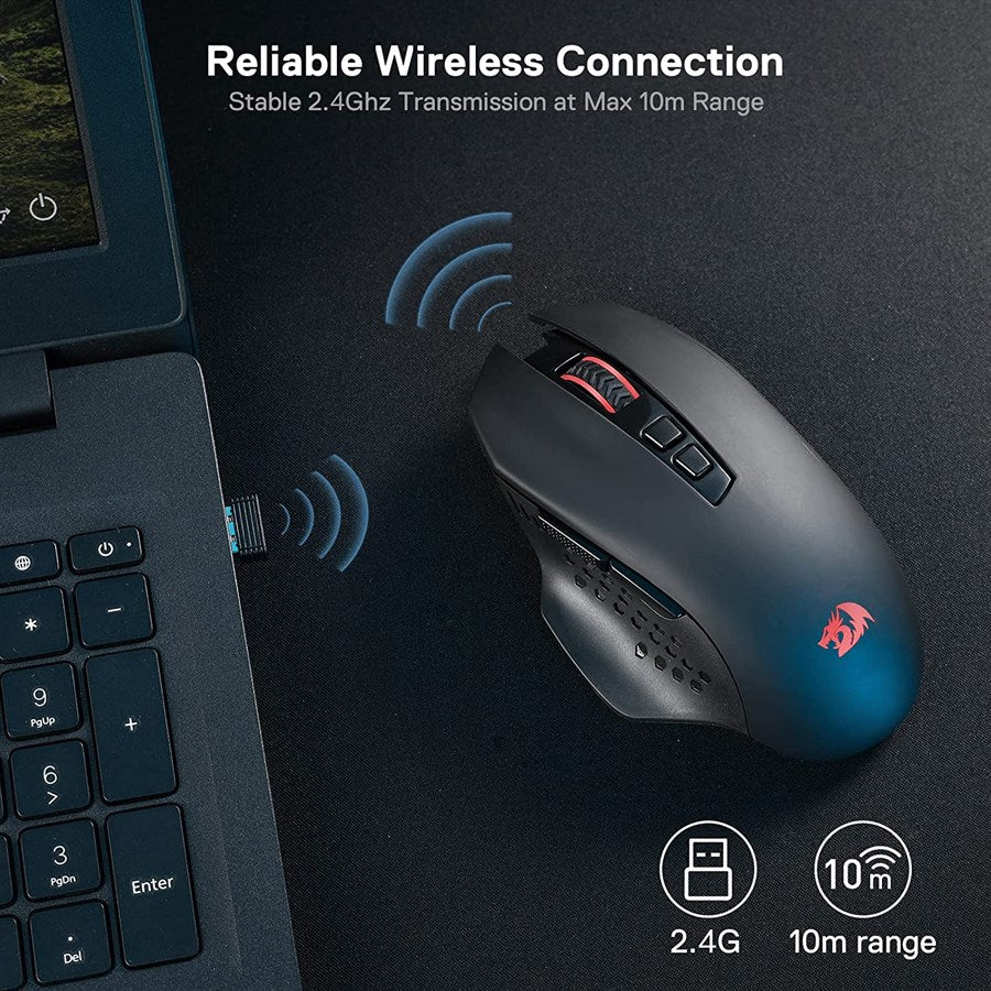 Redragon Mouse M656 Gainer Wireless Redragon Mouse M656 Gainer Wireless